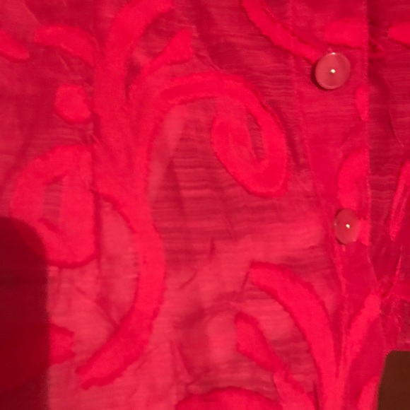 Coldwater Creek Pink PL Blouse - Picture 2 of 3